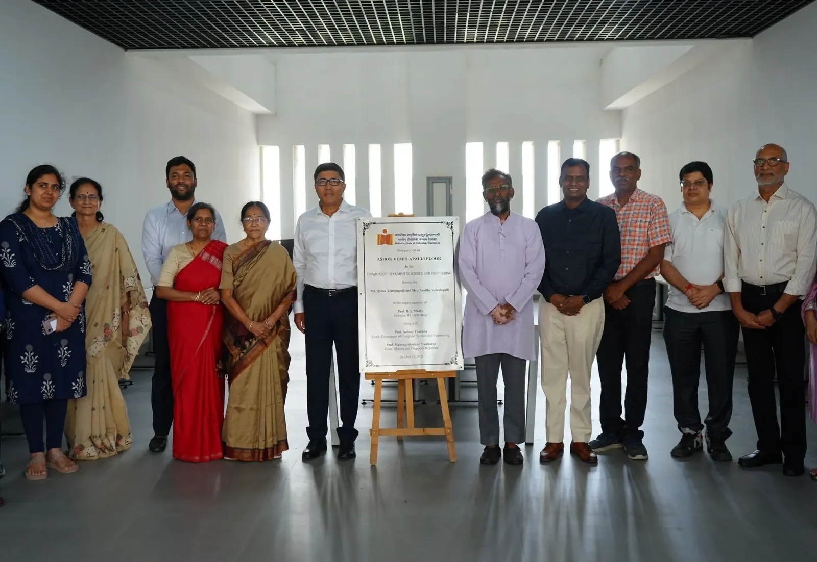 A ceremony on campus